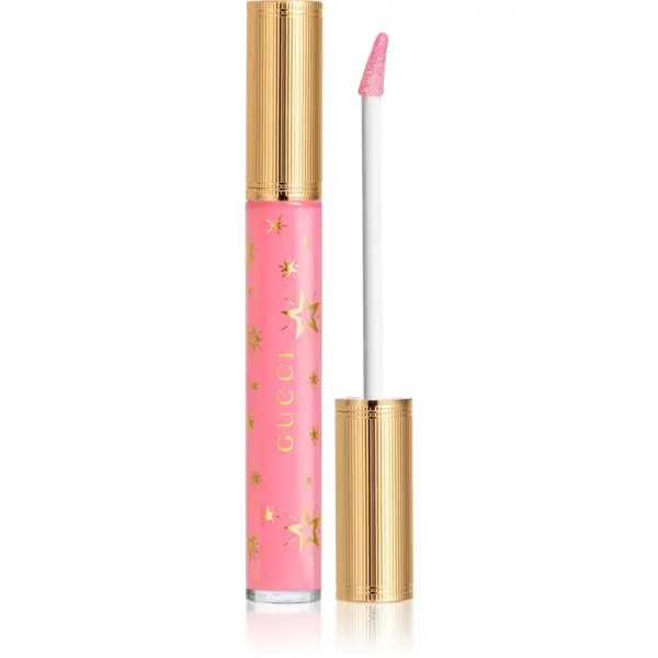 Gucci Gucci Beauty Gloss à Lèvres luciu de buze pentru un volum suplimentar culoare 219 Bertha Pink 6.5 ml