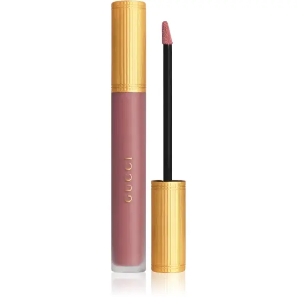 Gucci Gucci Beauty Rouge à Lèvres Matte Lipstick ruj lichid mat culoare 114 Grace Cinnamon 6.5 ml