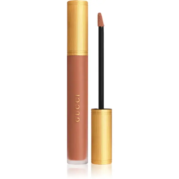 Gucci Gucci Beauty Rouge à Lèvres Matte Lipstick ruj lichid mat culoare 315 May Peach 6.5 ml