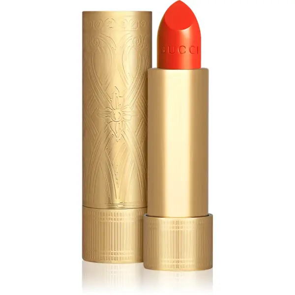 Gucci Gucci Beauty Rouge à Lèvres Satin Lipstick ruj satinat culoare 302 Agatha Orange 3.5 g