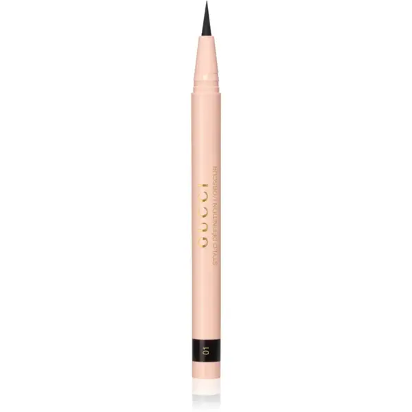 Gucci Gucci Beauty Stylo Définition L’Obscur tuș lichid pentru ochi, tip cariocă culoare 01 Eve Black 0.5 g