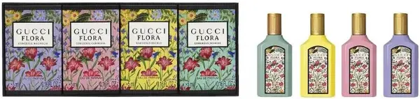 Gucci Set Flora Miniature, 4 piese