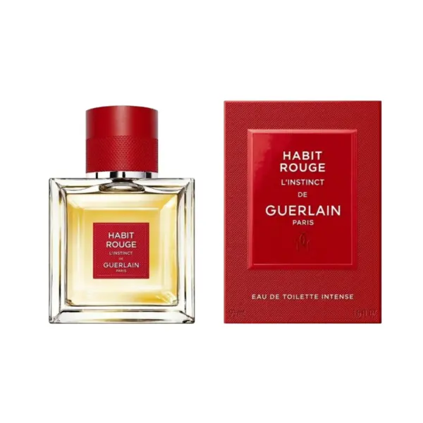 Guerlain Habit Rouge L`Instinct Intense Apă de toaletă pentru Bărbați EDT Volum 50 ml