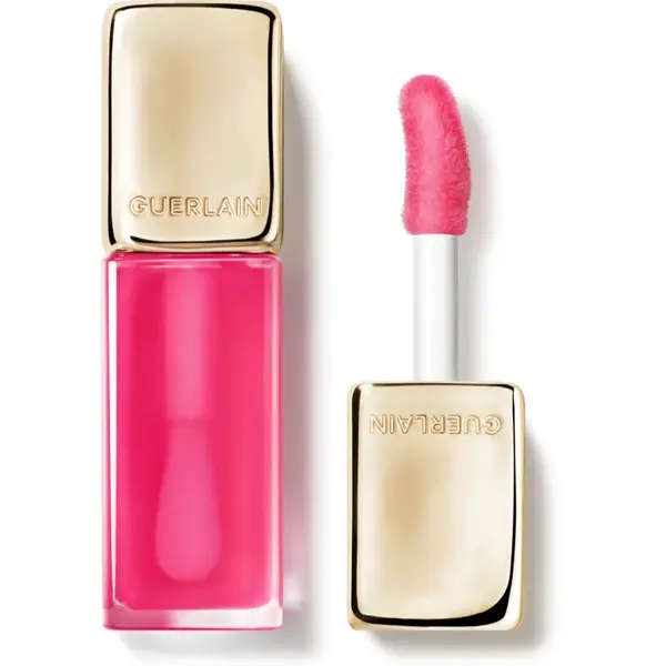 GUERLAIN KissKiss Bee Glow Oil ulei pentru buze cu miere culoare 458 Pop Rose Glow 9.5 ml