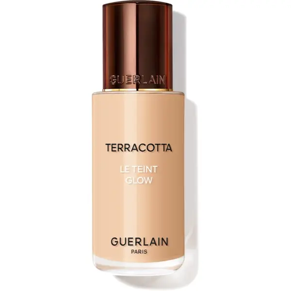 GUERLAIN Terracotta Le Teint Glow make-up lichid stralucitor pentru un look natural culoare 2W Warm 35 ml