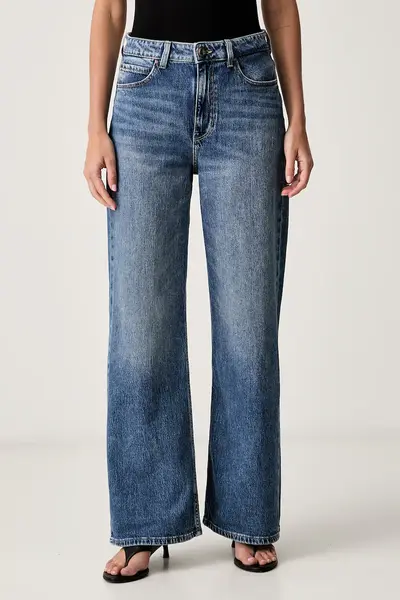 Guess blugi wide leg pentru femei SEXY FLARE