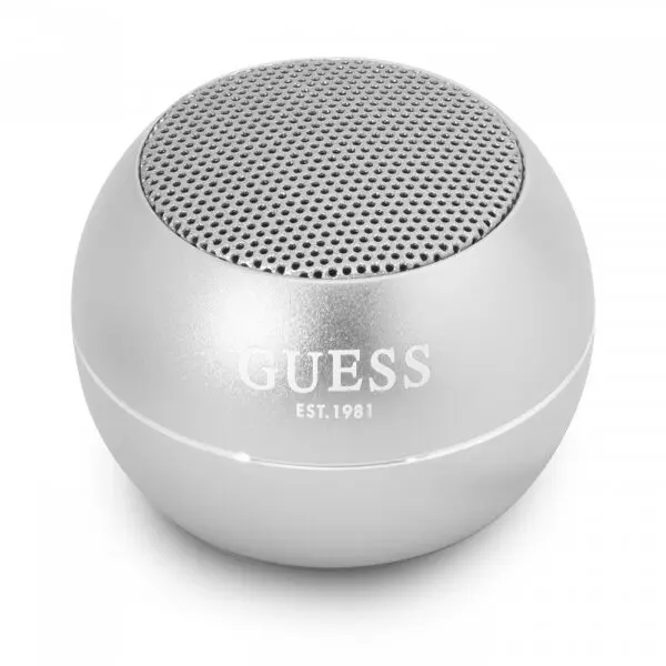 Guess Boxa Portabila Bluetooth Guess, 3W, Argintie