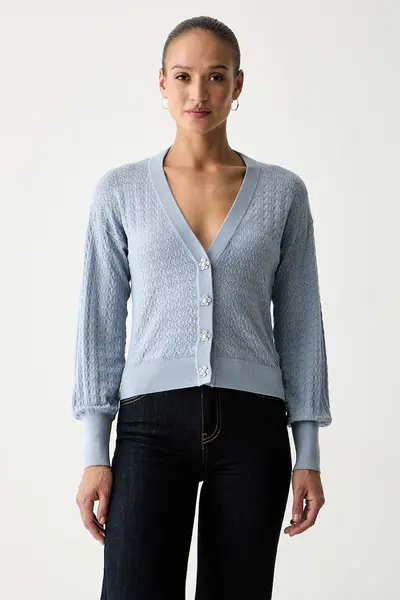Guess cardigan pentru femei, cu vâscoză NINA