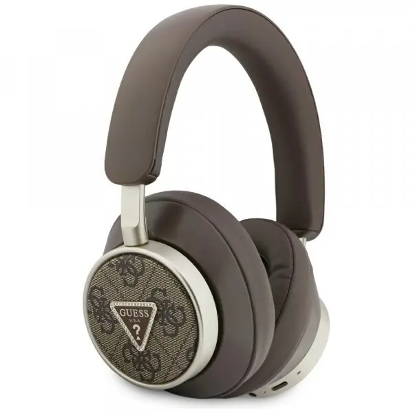 Guess Casti Handsfree Bluetooth Guess 4G Gold Triangle Logo, A2DP, Maro