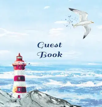 GUEST BOOK FOR VACATION HOME, Visitors Book, Beach House Guest Book, Seaside Retreat Guest Book, Visitor Comments Book.: HARDCOVER: Suitable for Beach, Hardcover/Angelis Publications
