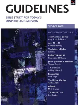 Guidelines September-December 2025. Bible study for today's ministry and mission, Paperback/***