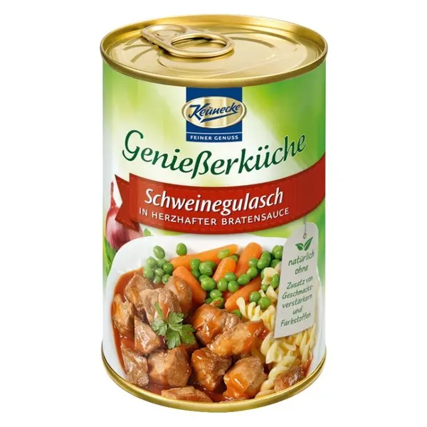 Gulas de Porc in Sos Brun, Gourmet, 400 g, Keunecke