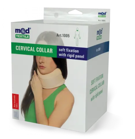 Guler cervical cu fixare usoara si tija de sustinere Nr. 1, 1 bucata, MedTextile