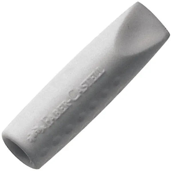 Guma-capac Faber-Castell - Gri, 2 bucati