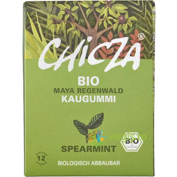 Guma de Mestecat cu Menta Piperata Ecologica/Bio 30g