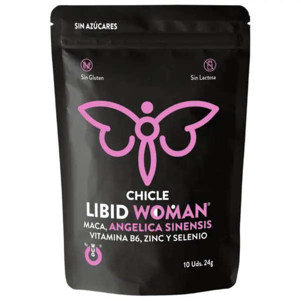 Gumă de mestecat WUG Sex Sense – LIBID Women Enhancer pentru creșterea libidoului feminin, 10 bucăți