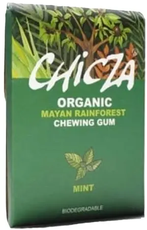 Gume bio, mentă, 30 g, Chicza