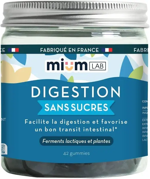 Gummies Digestie, 42 drageuri cu jeleu, Mium Lab