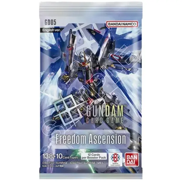 Gundam Card Game - Freedom Ascension Booster Pack GD-05