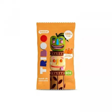 Gustare Bio din mere Triboo, 25 g – Smileat