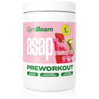 GymBeam ASAP Pre-Workout băutură solubilă pentru susținerea performanțelor sportive
