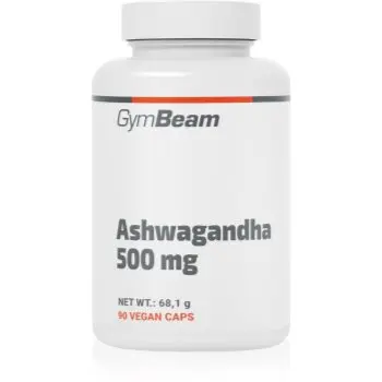 GymBeam Ashwagandha 500 mg capsule pentru sănătate fizică și psihică