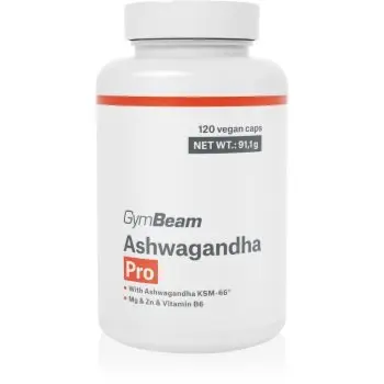 GymBeam Ashwagandha Pro capsule pentru sănătate fizică și psihică