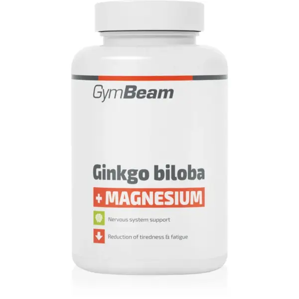 GymBeam Ginkgo Biloba + Magnesium capsule cu minerale 92 g