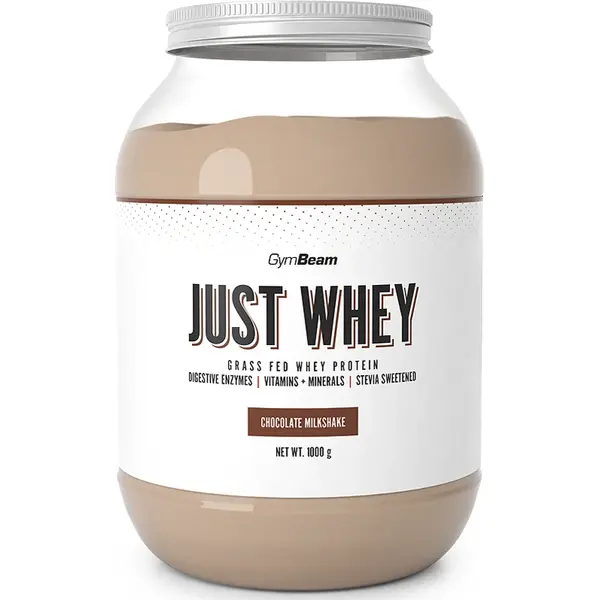 GymBeam Just Whey proteine din zer cu enzime digestive aroma Chocolate Milkshake 1000 g