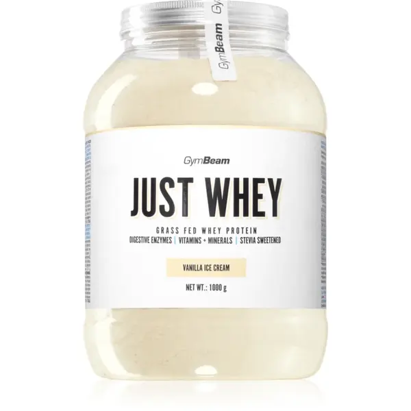 GymBeam Just Whey proteine din zer cu enzime digestive aroma Vanilla Ice Cream 1000 g