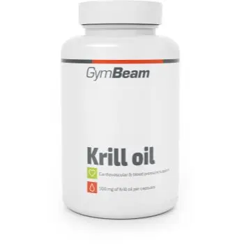 GymBeam Krill Oil favorizează funcția normală a sistemului circulator
