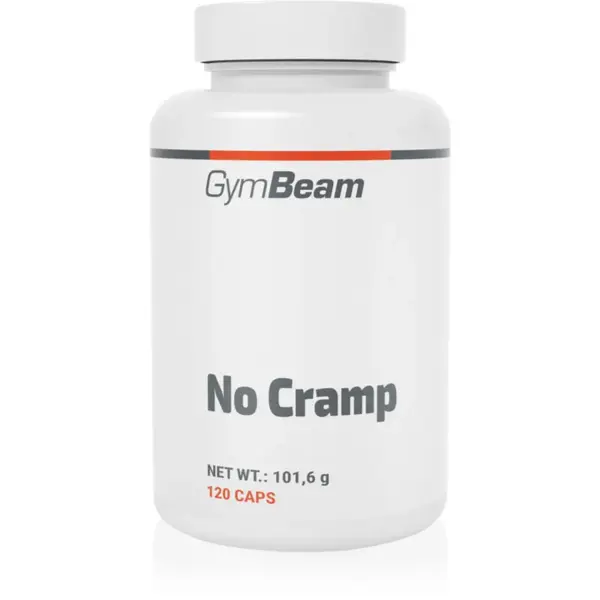 GymBeam No Cramp capsule pentru funcționarea normală a sistemului imunitar, sănătatea oaselor și activitatea musculară 138 g