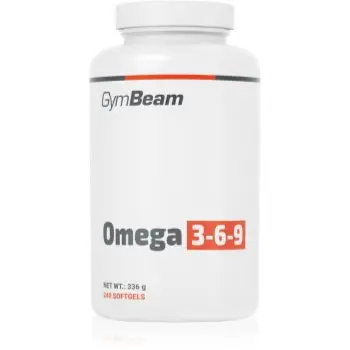 GymBeam Omega 3-6-9 favorizează funcționarea normală a organismului