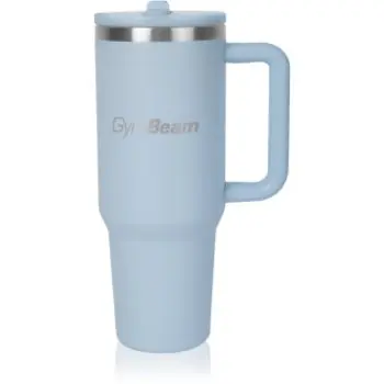 GymBeam Thermo Tumbler pahar din oțel inoxidabil cu pai