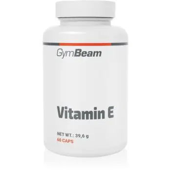 GymBeam Vitamin E capsule pentru susținerea protecției celulelor în fața stresului oxidativ