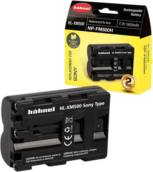 Hähnel Battery Sony HL-XM500 / NP-FM500H, Acumulator, baterie dedicata camera foto DSLR mirrorless