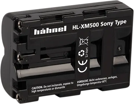 Hähnel Battery Sony HL-XM500 / NP-FM500H, Acumulator, baterie dedicata camera foto DSLR mirrorless