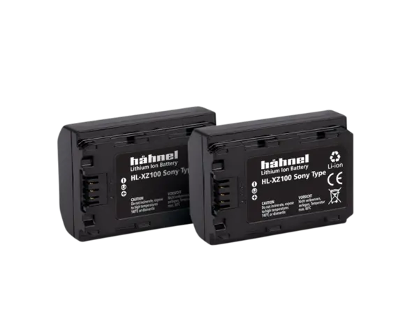 Hähnel Battery Sony HL-XZ100 / NP-FZ100 Twin Pack, Acumulator, baterie dedicata camera foto DSLR mirrorless