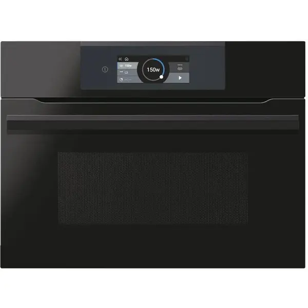 HAIER Cuptor compact incorporabil Haier HWO45NB6T0B1, Electric, 34 l, Functie microunde, Grill, Interfata I-Touch, Negru