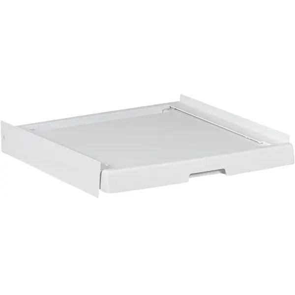 HAIER Kit suprapunere uscator si masina de spalat Haier HASTKU10, Adancime reglabila 47-62 cm, Raft Retractabil, Alb