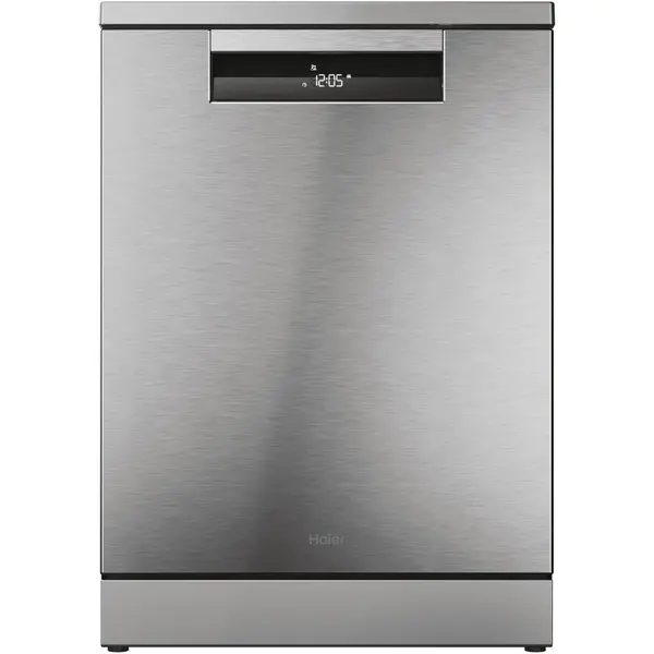 HAIER Masina de spalat vase Haier XF 5C4M1X, 15 seturi, 10 programe, Clasa C, Motor Inverter, WiFi, H-Spray Arm, Flex Zone, Part Light, Automatic Open Door, 60 cm, Inox