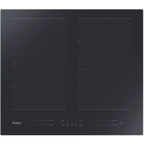 HAIER Plita incorporabila Haier HA2MTSJ68MC, Inductie, 8 zone de gatit, Control tactil multislider, Indicator de caldura reziduala, VaryCook, Multizone, Timmer, Booster, Keep warm, WiFi, 60 cm, Negru