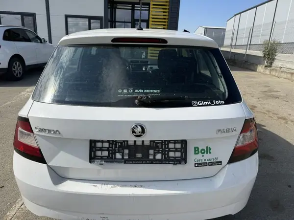 Haion cu luneta culoare alba - lf9e Skoda Fabia 3 facelift (2018-2021)