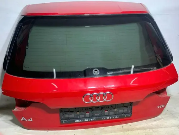 Haion cu luneta culoare rosie - ly3u Audi A4 (2015-2019) [8W2, B9]