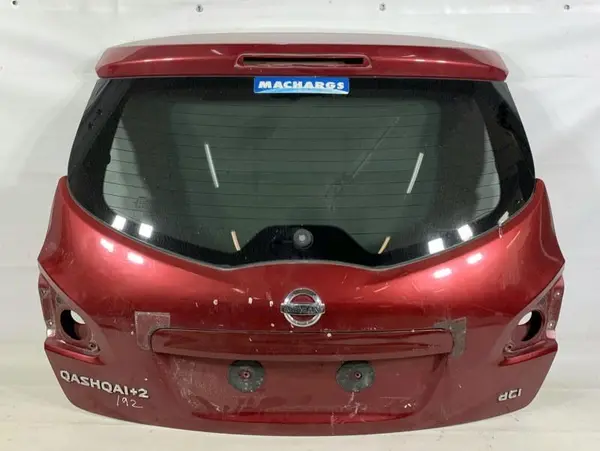 Haion cu luneta culoare rosie - naj Nissan Qashqai plus 2 facelift (2010-2014) [J10]