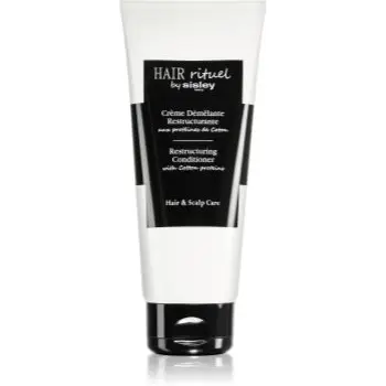Hair Rituel by Sisley Restructuring Conditioner with Cotton proteins balsam cu efect de netezire împotriva părului fragil