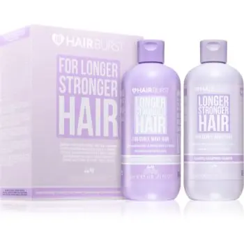 Hairburst Longer Stronger Hair Curly, Wavy Hair Set set cadou pentru păr creț