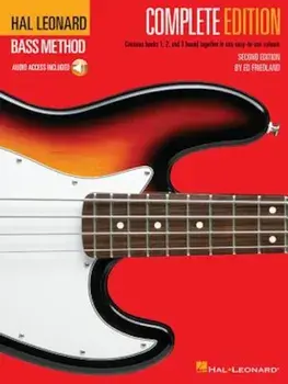 Hal Leonard Bass Method - Complete Edition: Books 1, 2 and 3 Bound Together in One Easy-To-Use Volume! 'With Compact Disc', Paperback/Ed Friedland