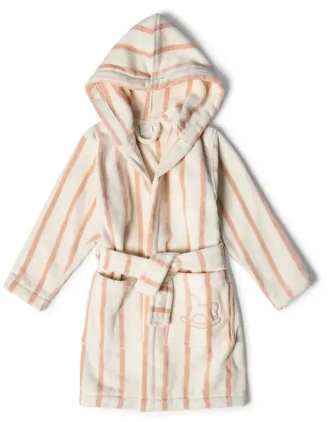 Halat de baie La Reina - Vivia Stripe, 2-3 ani, roz