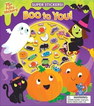Halloween Super Puffy Stickers! Boo to You!, Paperback/Samantha Meredith